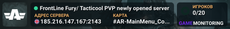 FrontLine Fury/ Tacticool PVP newly opened server