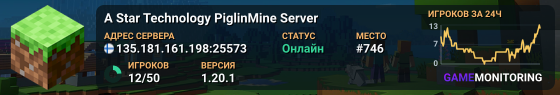 A Star Technology PiglinMine Server