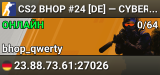 CS2 BHOP #24 [DE] — CYBERSHOKE.NET (TIER 1-2 - EASY)