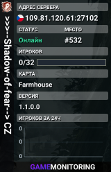 >>>--Shadow-of-fear--> CZ