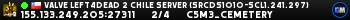 Valve Left4Dead 2 Chile Server (srcds1010-scl1.241.297)