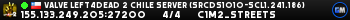 Valve Left4Dead 2 Chile Server (srcds1010-scl1.241.186)