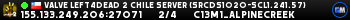 Valve Left4Dead 2 Chile Server (srcds1020-scl1.241.57)