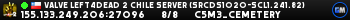 Valve Left4Dead 2 Chile Server (srcds1020-scl1.241.82)