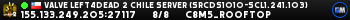 Valve Left4Dead 2 Chile Server (srcds1010-scl1.241.103)