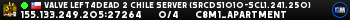 Valve Left4Dead 2 Chile Server (srcds1010-scl1.241.250)