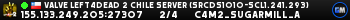 Valve Left4Dead 2 Chile Server (srcds1010-scl1.241.293)