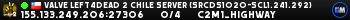 Valve Left4Dead 2 Chile Server (srcds1020-scl1.241.292)