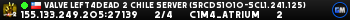 Valve Left4Dead 2 Chile Server (srcds1010-scl1.241.125)