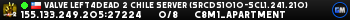 Valve Left4Dead 2 Chile Server (srcds1010-scl1.241.210)