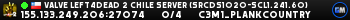 Valve Left4Dead 2 Chile Server (srcds1020-scl1.241.60)