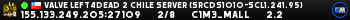 Valve Left4Dead 2 Chile Server (srcds1010-scl1.241.95)