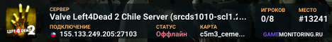 Valve Left4Dead 2 Chile Server (srcds1010-scl1.241.89)