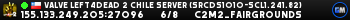 Valve Left4Dead 2 Chile Server (srcds1010-scl1.241.82)