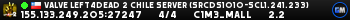 Valve Left4Dead 2 Chile Server (srcds1010-scl1.241.233)