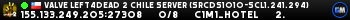 Valve Left4Dead 2 Chile Server (srcds1010-scl1.241.294)