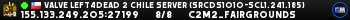 Valve Left4Dead 2 Chile Server (srcds1010-scl1.241.185)