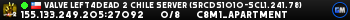 Valve Left4Dead 2 Chile Server (srcds1010-scl1.241.78)