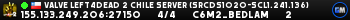 Valve Left4Dead 2 Chile Server (srcds1020-scl1.241.136)