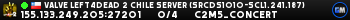 Valve Left4Dead 2 Chile Server (srcds1010-scl1.241.187)