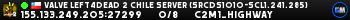 Valve Left4Dead 2 Chile Server (srcds1010-scl1.241.285)