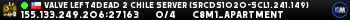 Valve Left4Dead 2 Chile Server (srcds1020-scl1.241.149)