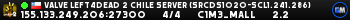 Valve Left4Dead 2 Chile Server (srcds1020-scl1.241.286)