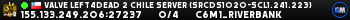 Valve Left4Dead 2 Chile Server (srcds1020-scl1.241.223)