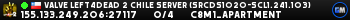 Valve Left4Dead 2 Chile Server (srcds1020-scl1.241.103)