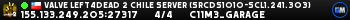 Valve Left4Dead 2 Chile Server (srcds1010-scl1.241.303)