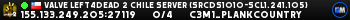 Valve Left4Dead 2 Chile Server (srcds1010-scl1.241.105)