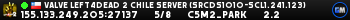 Valve Left4Dead 2 Chile Server (srcds1010-scl1.241.123)