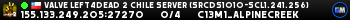 Valve Left4Dead 2 Chile Server (srcds1010-scl1.241.256)