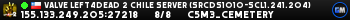 Valve Left4Dead 2 Chile Server (srcds1010-scl1.241.204)