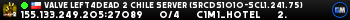 Valve Left4Dead 2 Chile Server (srcds1010-scl1.241.75)