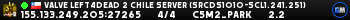 Valve Left4Dead 2 Chile Server (srcds1010-scl1.241.251)