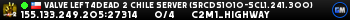 Valve Left4Dead 2 Chile Server (srcds1010-scl1.241.300)