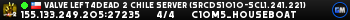 Valve Left4Dead 2 Chile Server (srcds1010-scl1.241.221)