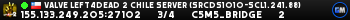 Valve Left4Dead 2 Chile Server (srcds1010-scl1.241.88)