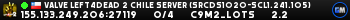 Valve Left4Dead 2 Chile Server (srcds1020-scl1.241.105)