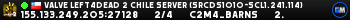 Valve Left4Dead 2 Chile Server (srcds1010-scl1.241.114)