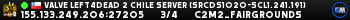 Valve Left4Dead 2 Chile Server (srcds1020-scl1.241.191)