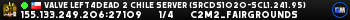 Valve Left4Dead 2 Chile Server (srcds1020-scl1.241.95)