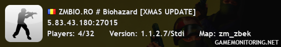 ZMBIO.RO # Biohazard [XMAS UPDATE]