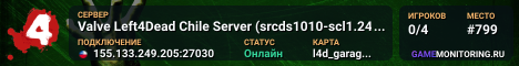 Valve Left4Dead Chile Server (srcds1010-scl1.241.16)