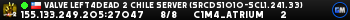 Valve Left4Dead 2 Chile Server (srcds1010-scl1.241.33)