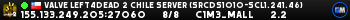 Valve Left4Dead 2 Chile Server (srcds1010-scl1.241.46)