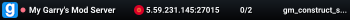 My Garry's Mod Server