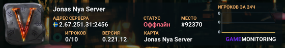 Jonas Nya Server