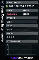 Sven Co-op listen server